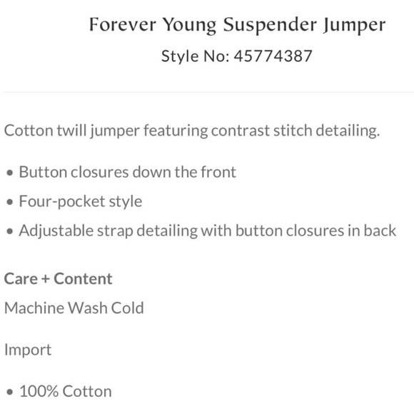 Free People Forever Young Suspender Coral Jumper - Picture 3 of 13